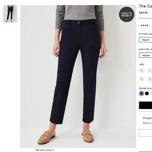 Ann Taylor The Cotton Crop - Navy